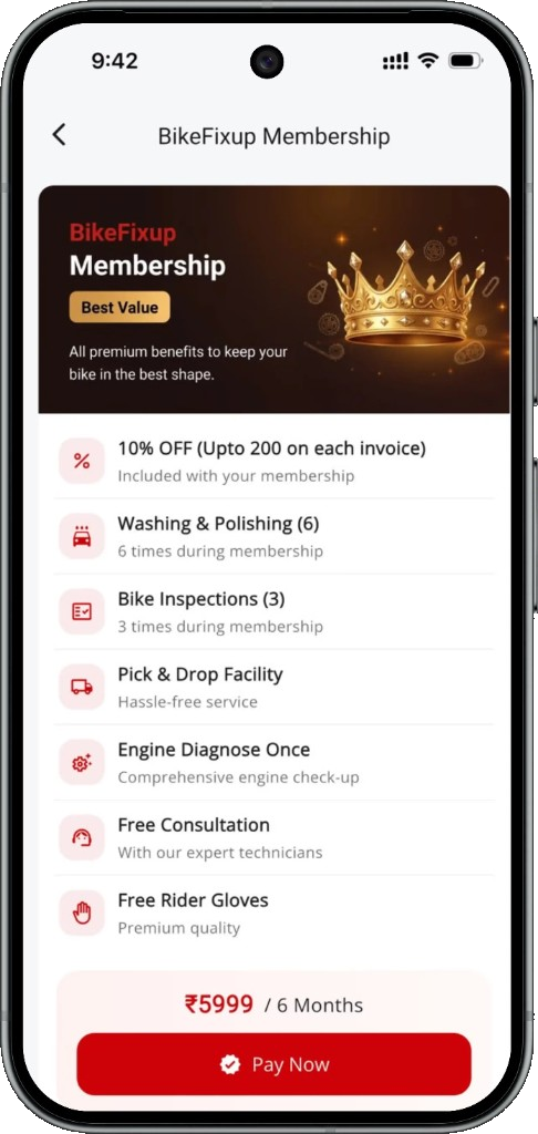 BikeFixUp membership