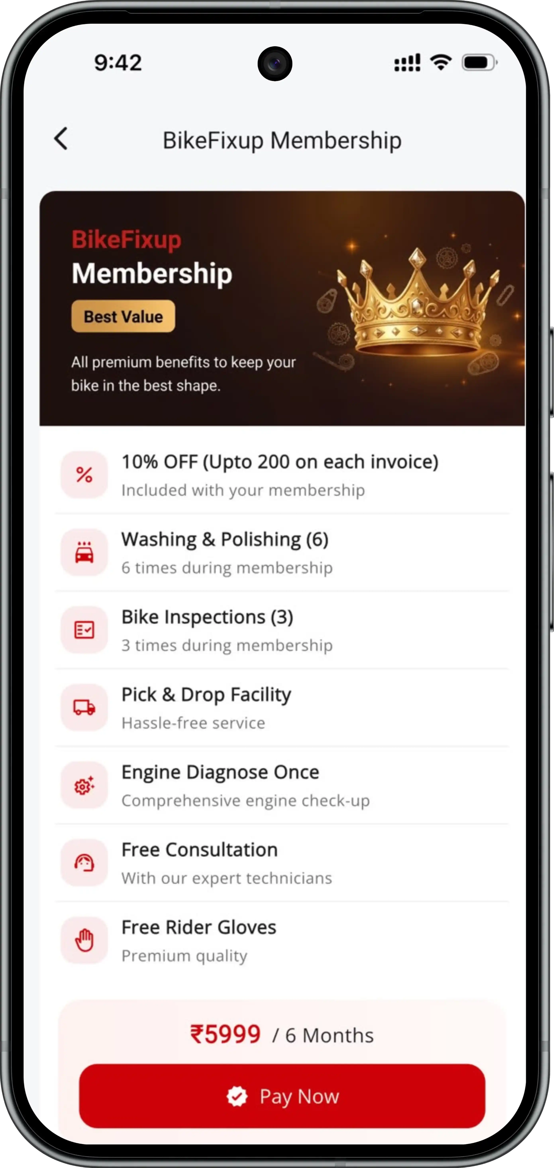 BikeFixUp membership
