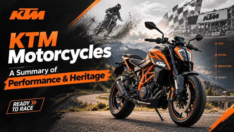 KTM Motorcycles – Short Summary